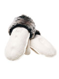 66 Degrees North Kaldi Mittens (Off-white)