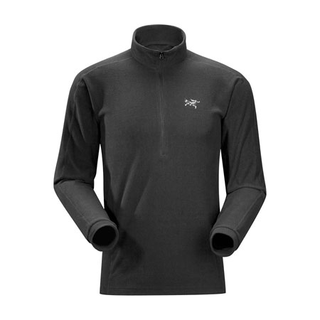 Arc'Teryx Delta LT Zip Top Men's (Black)