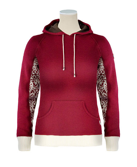 Dale of Norway Glitterheim Sweater Women's (Off White / Vino Tin