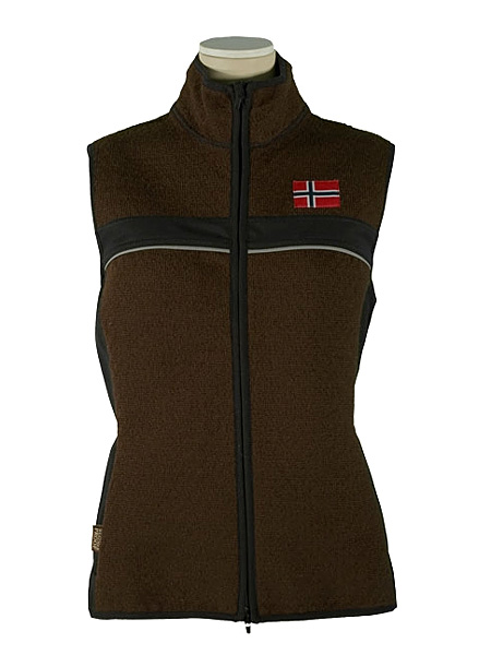 Dale of Norway Horgaletten Knitshell Vest Women's (Mocca / Black