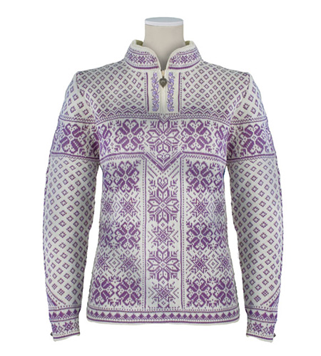 Dale of Norway Peace Sweater Women's (Off White / Grape Jam)