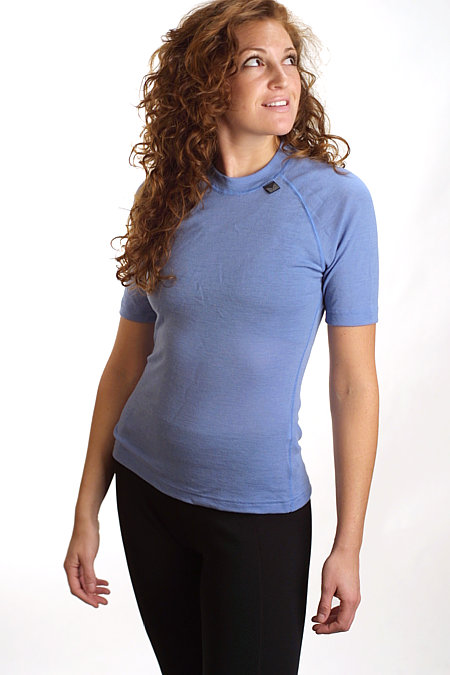 Dale of Norway Short Sleeves Base Layer Women's (Light Blue)