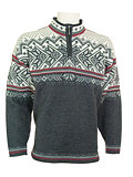 Dale of Norway Vail US Ski and Snowboard Team Sweater (Dark Charcoal / Smoke / Cream)