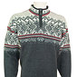 Dale of Norway Vail US Ski and Snowboard Team Sweater (Dark Charcoal / Smoke / Cream)