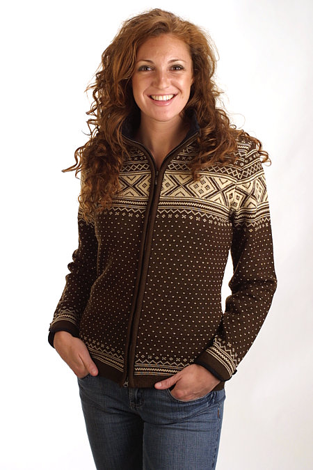 Dale of Norway Valle Sweater Women's (Mocca / Vanilla)