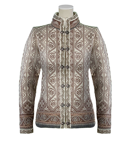 Dale of Norway Voss Jacket Women's (Smoke / Light Charcoal / Cre