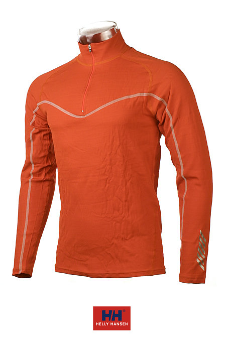 Helly Hansen LIFA DRY New Dynamic Half Zip Men's (Hot Orange / S