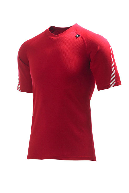 Helly Hansen LIFA DRY V-Neck Tee Men's (Red)