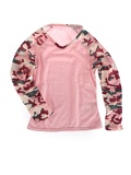 Hot Chillys Pepperskins Baseball Crewneck Kid's (Pink / Meadow)