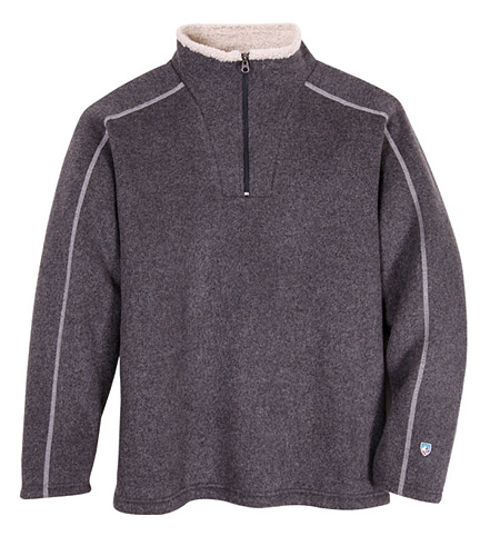 Kuhl Europa Zip Neck Sweater Men's (Steel)