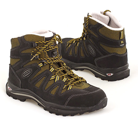 Lowa Jannu Mid Trekking Shoes Men's (Black / Yellow)