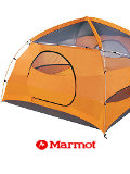 Marmot Halo 6 Person Outdoor Tent (Pale Pumpkin / Terra Cotta)