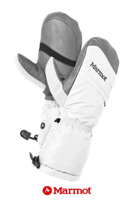 Marmot Warmest Mitt (White)