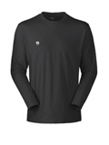 Mountain Hardwear Logo Long Sleeve Shirt Men's (Black)