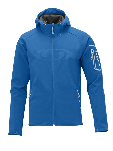 Salomon 360 Hoody II Zip Men's (Vibrant Blue-X)