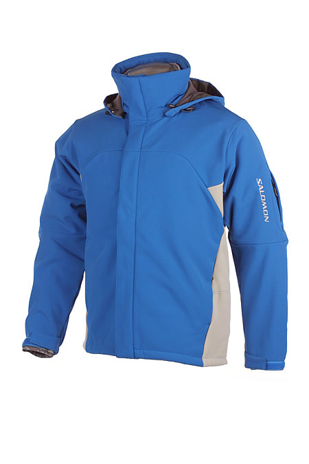 Booniez Salomon Snowtrip 3 In 1 Jacket Mens Reef Aluminum