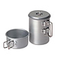 Snow Peak 1-Person Mini Solo Titanium Cookware Set