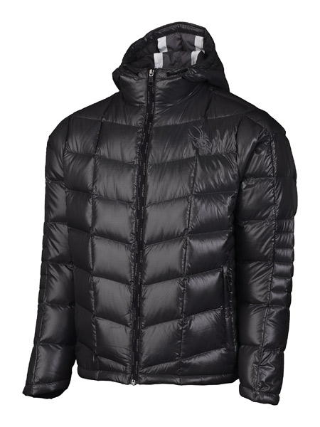 spyder men's dolomite hoody down jacket