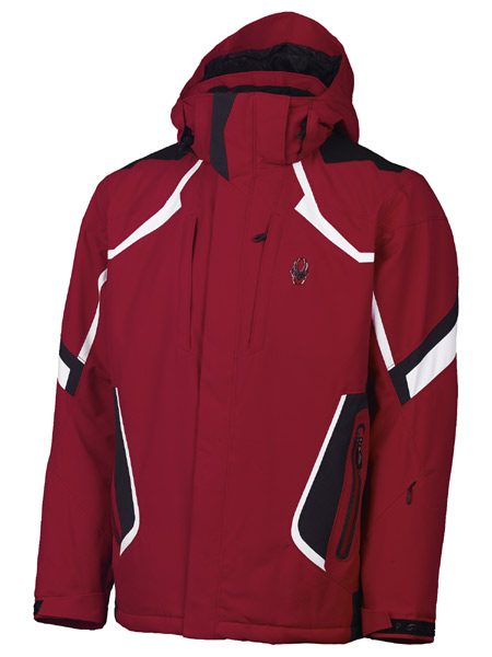 Spyder Leader Ski Jacket Men's (Red / White / Black )