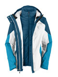 The North Face Closer Triclimate Jacket Women's (TNF White)