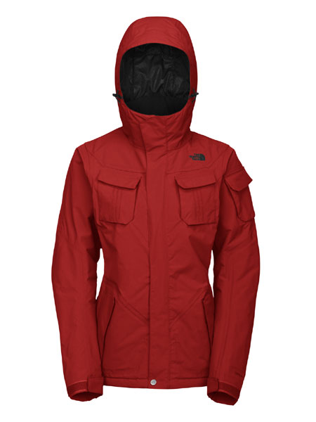 The North Face Decagon Jacket Women's (Riding Red)