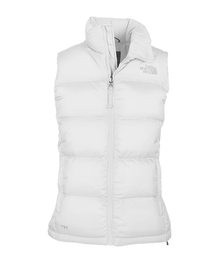 The North Face Nuptse Down Vest Women's (White)