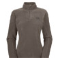 The North Face TKA 100 Microvelour Glacier 1/4 Zip Women's (Weimaraner Brown)