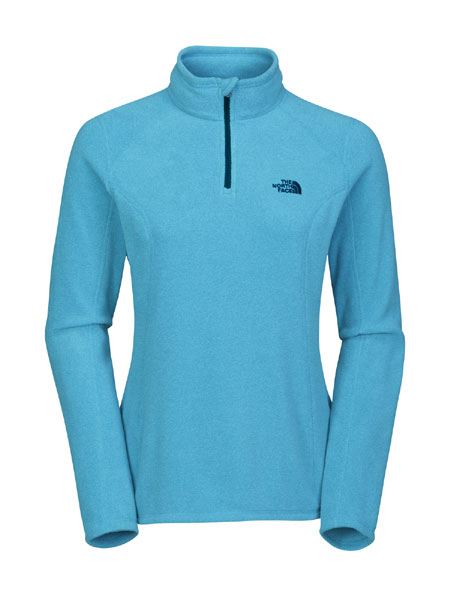 The North Face TKA 100 Microvelour Glacier 1/4 Zip Women's (Acou