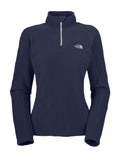 The North Face TKA 100 Microvelour Glacier 1/4 Zip Women's (Montague Blue)