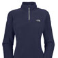 The North Face TKA 100 Microvelour Glacier 1/4 Zip Women's (Montague Blue)