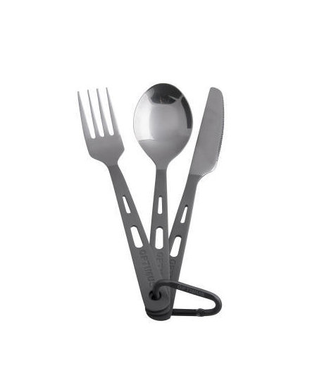 Booniez: Optimus Titanium 3-Piece Cutlery Set